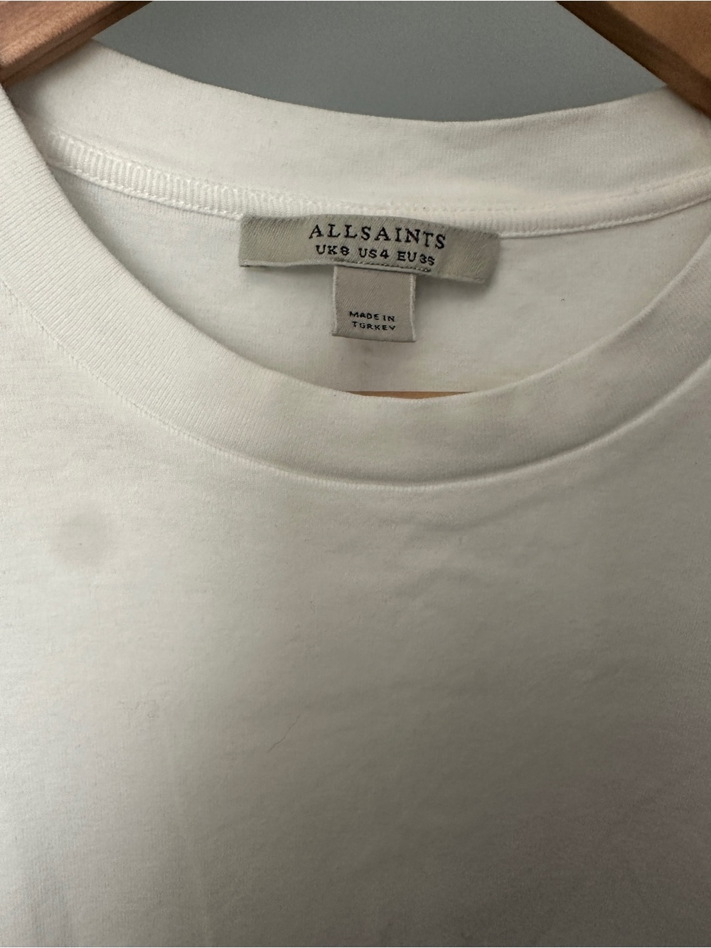 AllSaints White Adjustable Side Tank - Picture 3 of 3